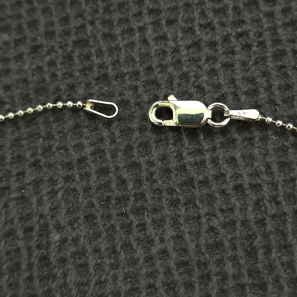 Mary Louise Designs Pave Disc💿 Pendant Necklace - Picture 6 of 15